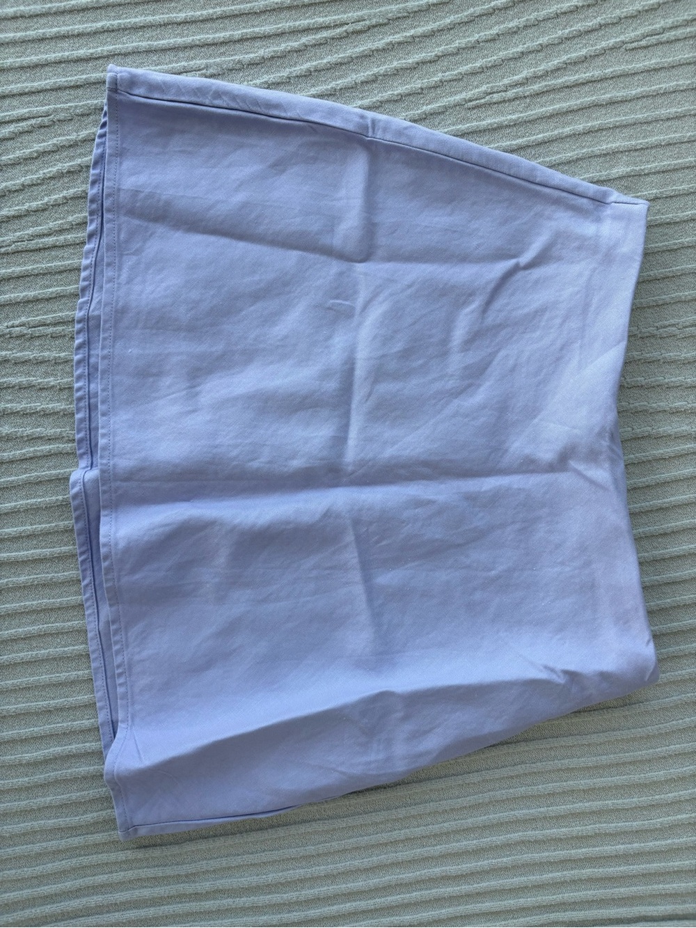 Anthropologie Lavender Linen Mini Skirt